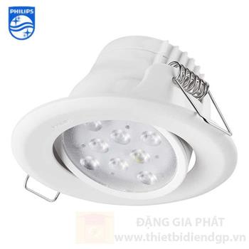 Đèn led chiếu điểm philips 5W SPOT WHITE 5W